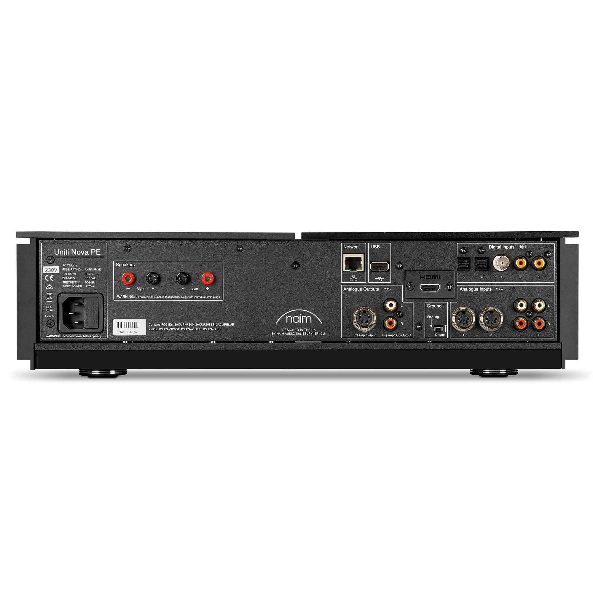 Naim Audio Uniti Nova Power Edition - High-End Audiophile All-in-One Music Player for Home Theater & Hi-Fi Systems | Perfect for Vinyl Lovers & Audiophiles
