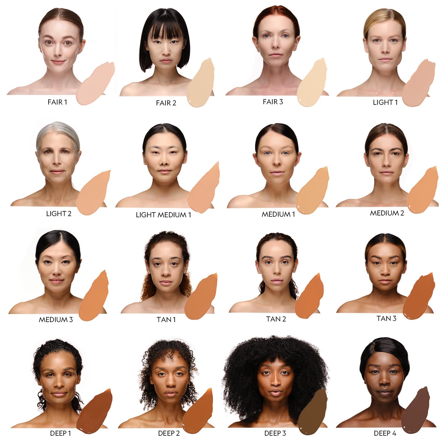 YENSA Super Serum Silk Powder Foundation - Matte Makeup for Pore Blurring & Smoothing - Lightweight Medium Coverage for Even Skin Tone & Natural Glow - Light Medium 1 (0.35 oz) - Perfect for Daily Wear, Photo Shoots & Special Occasions