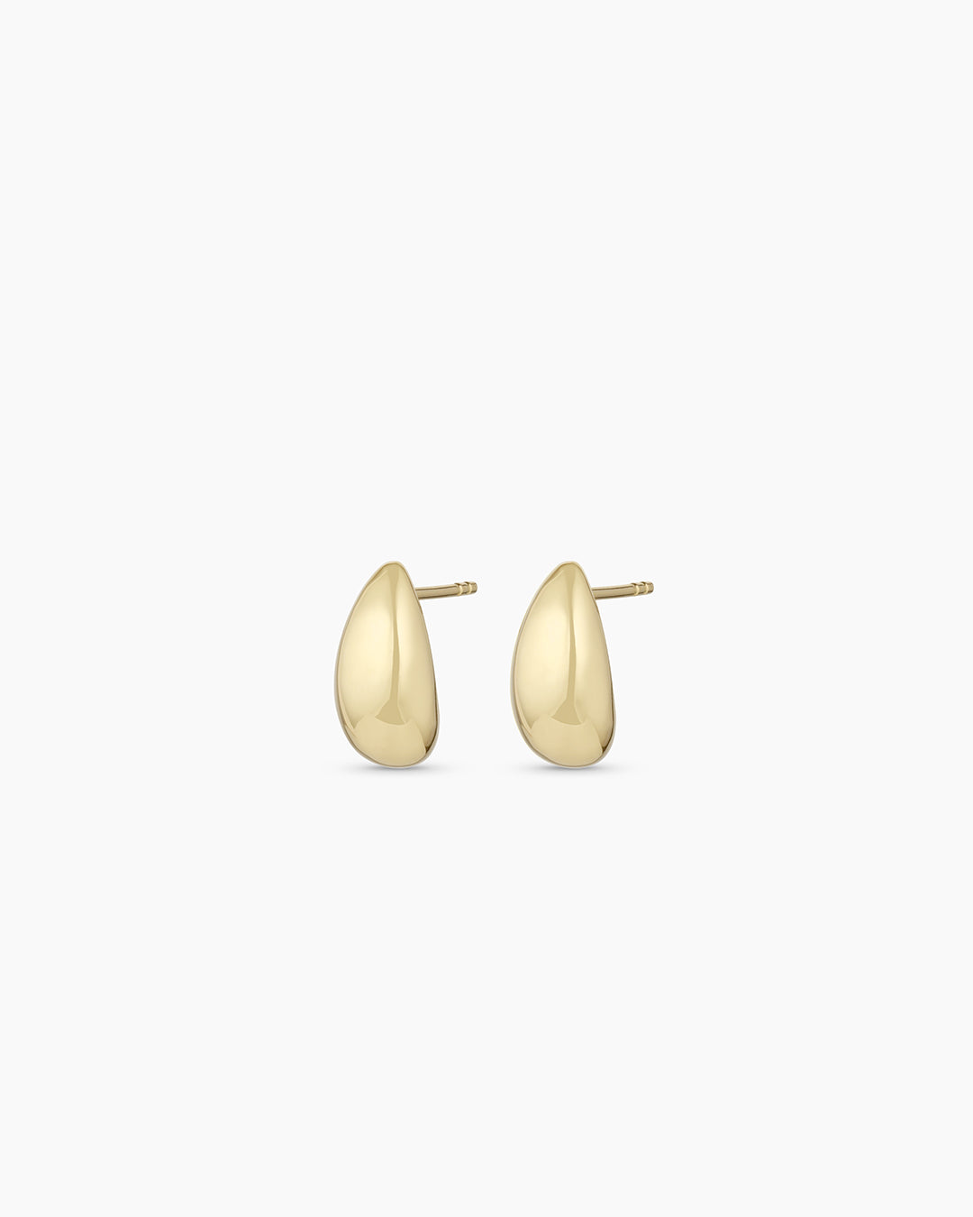 14K Gold Banks Stud Earrings for Women - Hypoallergenic Luxury Studs for Everyday Wear & Special Occasions