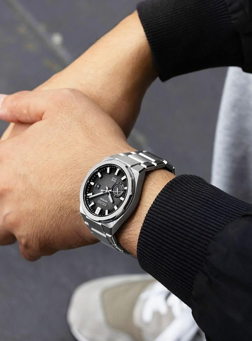 SEIKO Astron GPS Solar Watch for Men - Japanese Made Luxury Chronograph - Perfect for Business, Travel & Outdoor Adventures