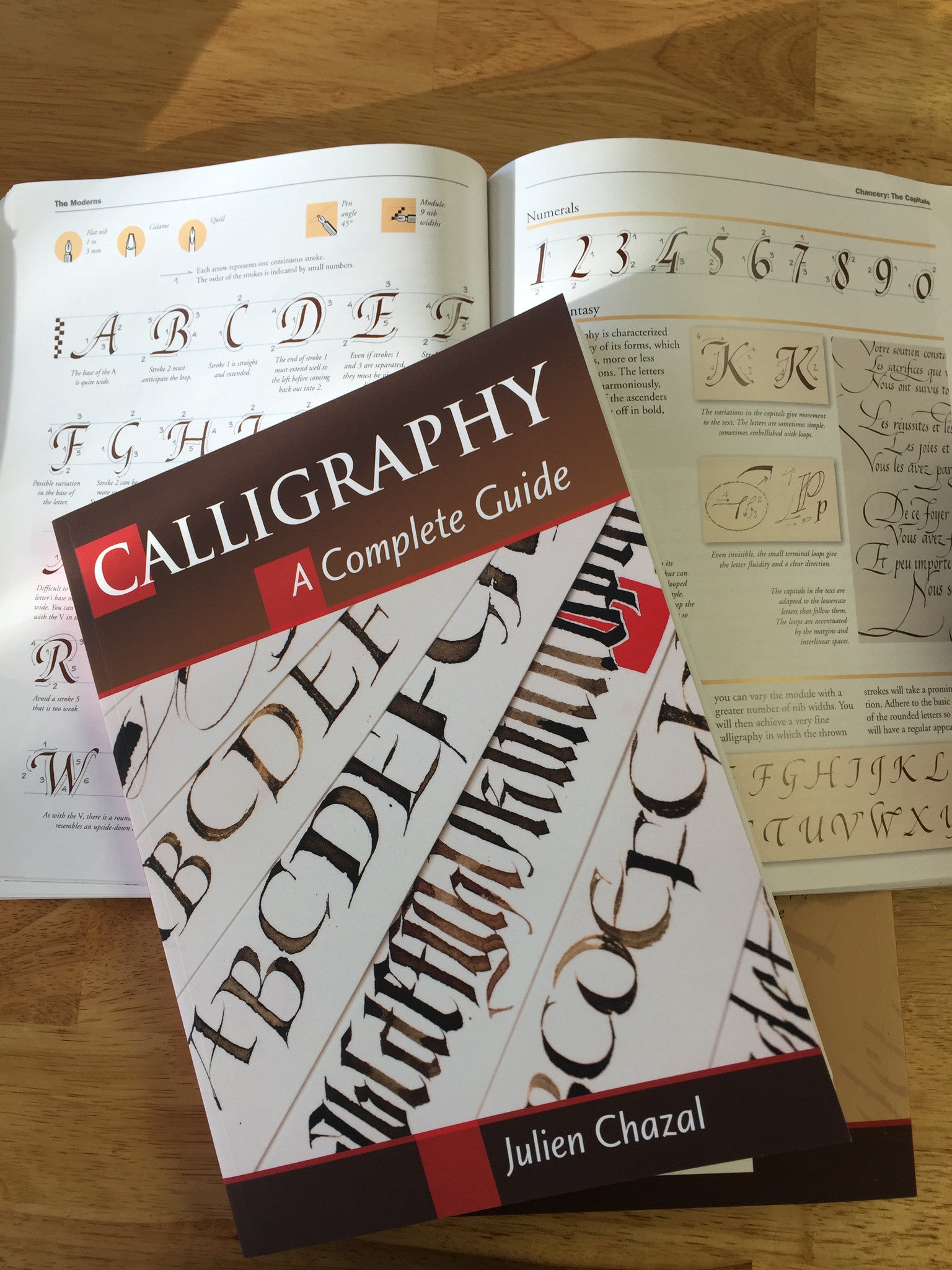 Calligraphy: A Complete Guide by Julien Chazel - Learn Hand Lettering Techniques for Wedding Invitations, DIY Projects & Home Decor