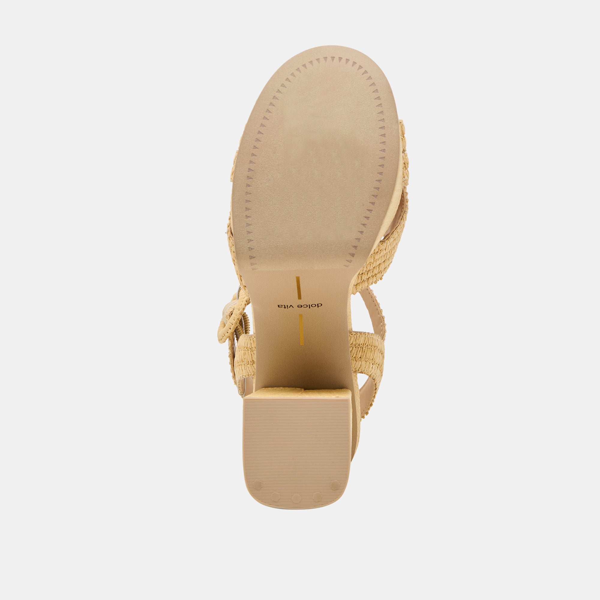 BETY HEELS LT NATURAL WOVEN RAFFIA Women's Sandals - Comfortable Summer Beach Wedges for Outdoor, Vacation, and Party Wear