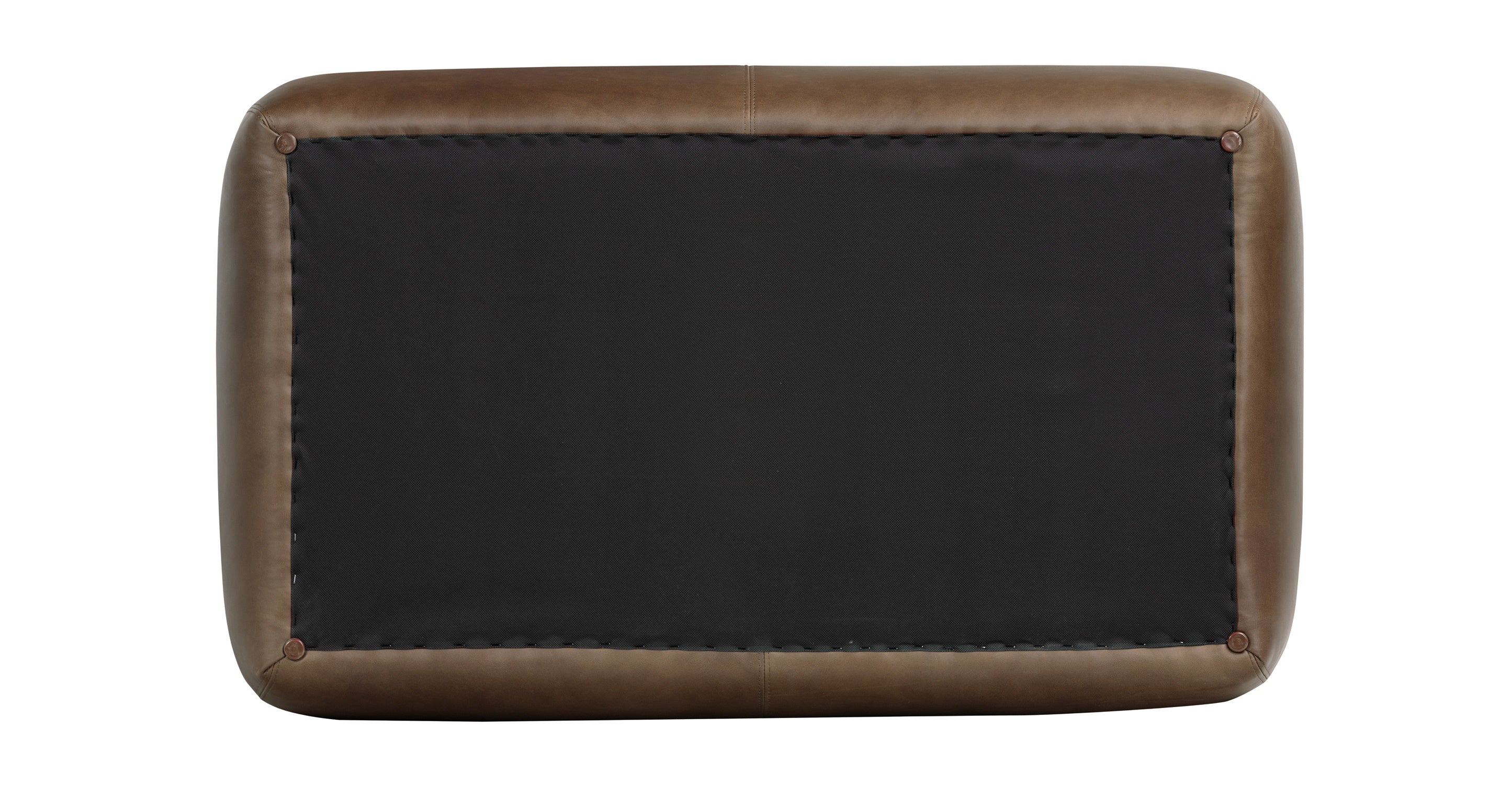 Premium Denver Leather Ottoman - Soft & Durable Footrest, Storage Bench - Perfect for Living Room, Bedroom, Home Decor & Relaxation