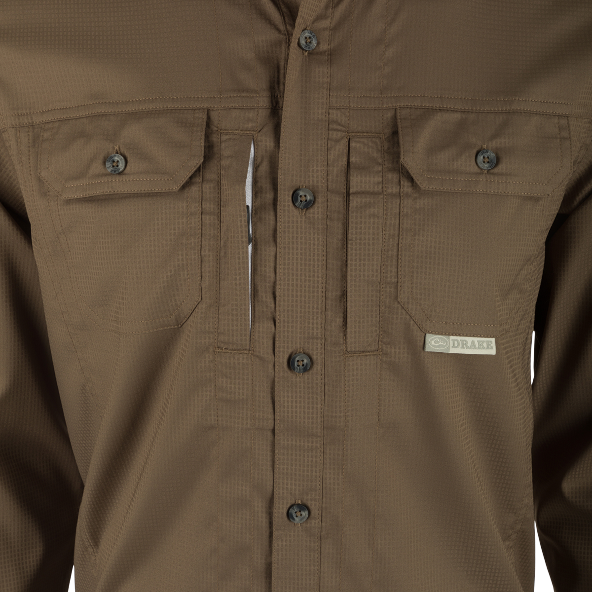 Wingshooter's Trey Dobby Button Down Long Sleeve Shirt for Men - Comfortable Hunting & Outdoor Casual Wear