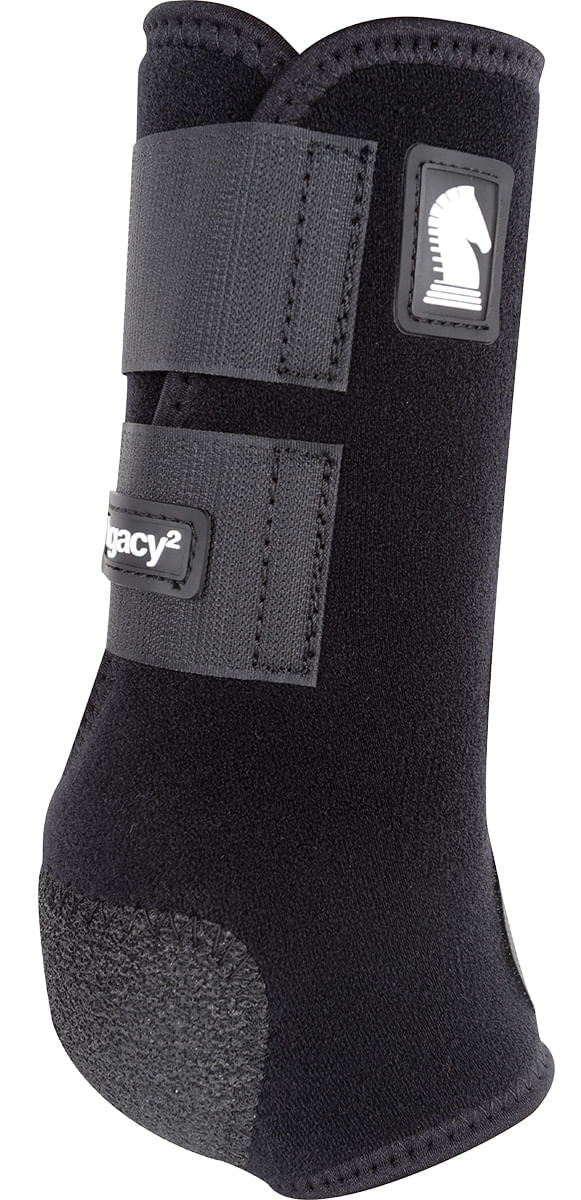 Classic Equine Legacy 2 Front Horse Boots - Medium Size for Jumping & Dressage | Protective Horse Riding Gear for Training & Competition