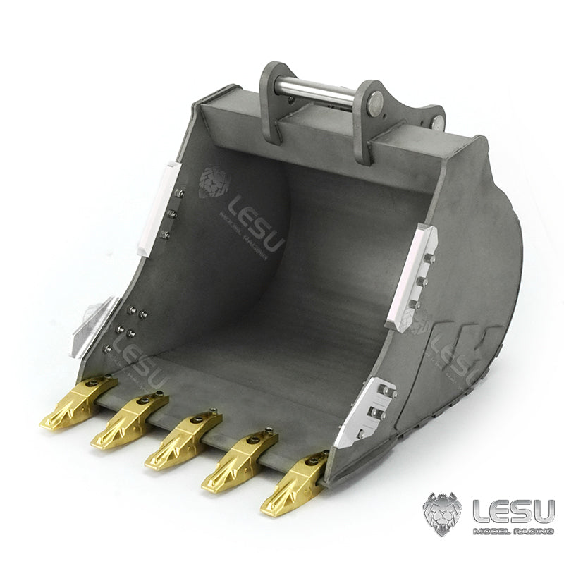 1/14 LESU 374 RC Hydraulic Excavator Model Parts - Decal Bucket Crusher Tracks Reduction Motor Hammer for Remote Control Construction Toy | DIY Repair & Replacement Accessories for RC Construction Vehicle Enthusiasts