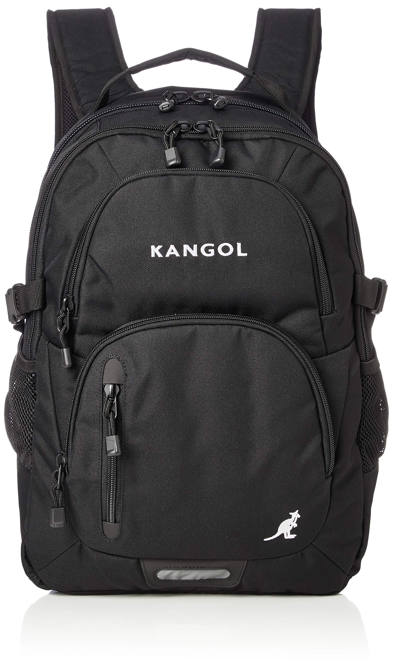 KANGOL Men's Backpack for Travel & Work - Durable Black Casual Backpack (Model 19-3911TCX) - Perfect for Commuting, School & Outdoor Adventures