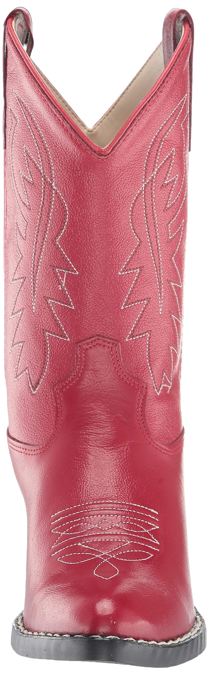 Toddler Girls' Red Western Boots - Stylish Cowgirl Boots for Kids - Perfect for Rodeo, Parties & Everyday Play