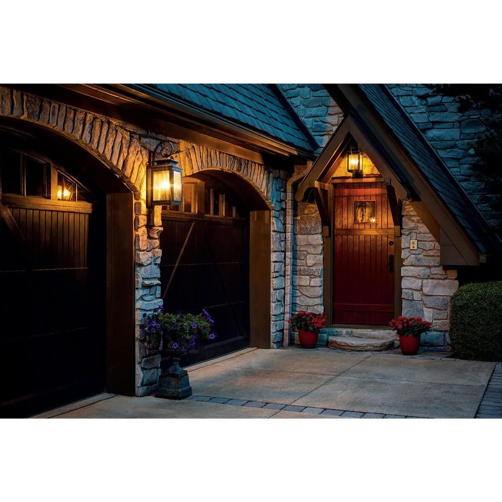 3-Light Outdoor Wall Sconce - 21.75