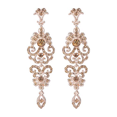 E-Champagne Earrings Pin