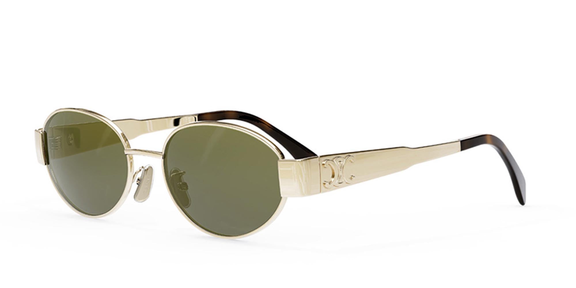 CELINE Triomphe Metal CL40235U Sunglasses - Luxury Designer Shades for Women & Men, Perfect for Outdoor Activities & Fashion Statements