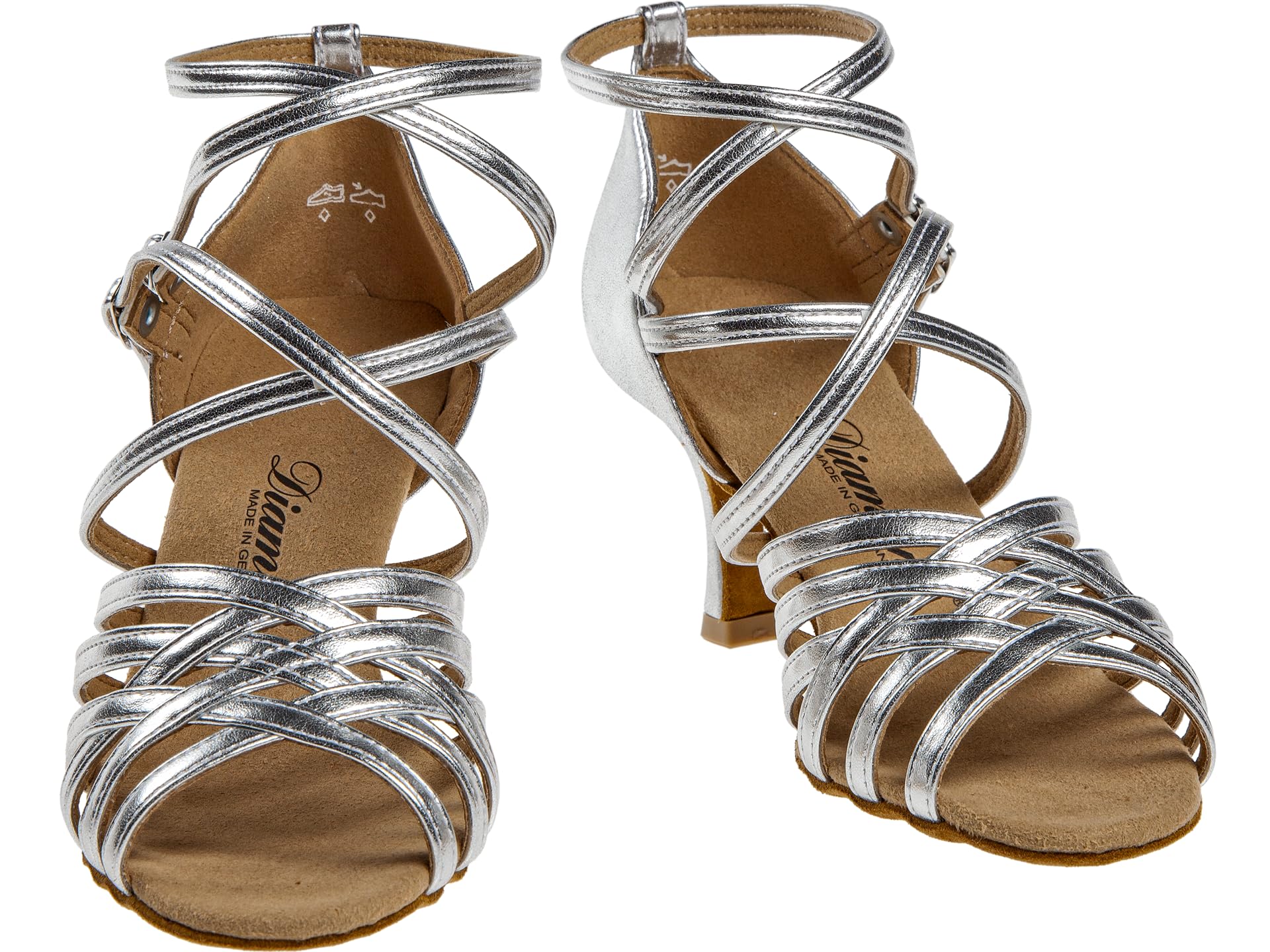 Diamant 108-087-013 Women's Professional Dance Shoes - Latin, Ballroom, Salsa, Tango - Perfect for Performances & Dance Competitions
