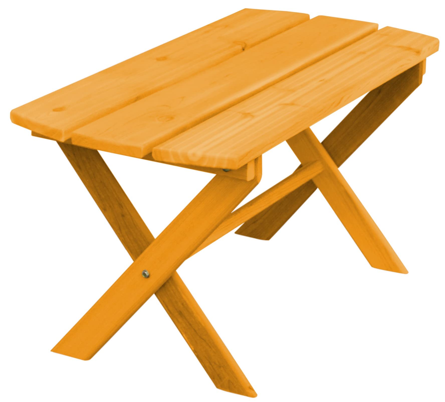 Premium Cedar Folding Coffee Table - Natural Wood Finish, Rustic Home Decor for Living Room, Patio & Small Spaces | Furniture Barn USA