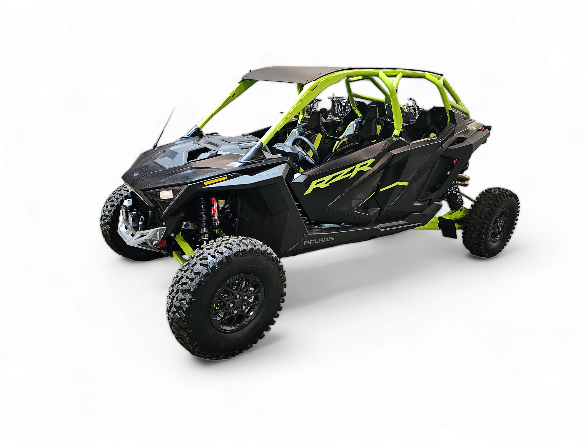 2022-2025 Polaris RZR Pro R & Turbo R Machined Billet Front Winch Bumper (Clear Anodized) - Heavy-Duty Off-Road Protection for Trail Riding & Rock Crawling - FWB610031