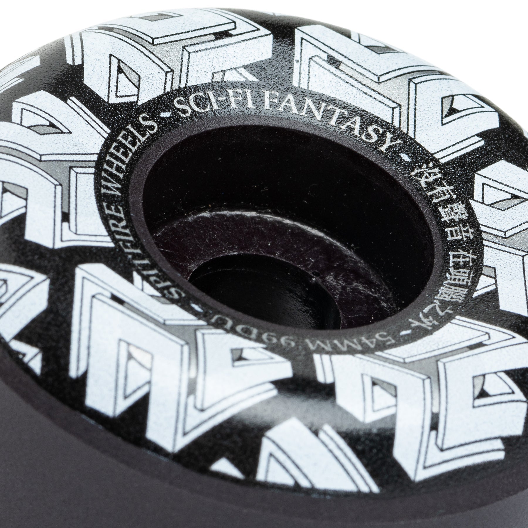 Dyson Sci-Fi Fantasy F4 99 Wheels 54mm - Black High-Performance Skateboard Wheels for Sci-Fi and Fantasy Themed Skateboarding