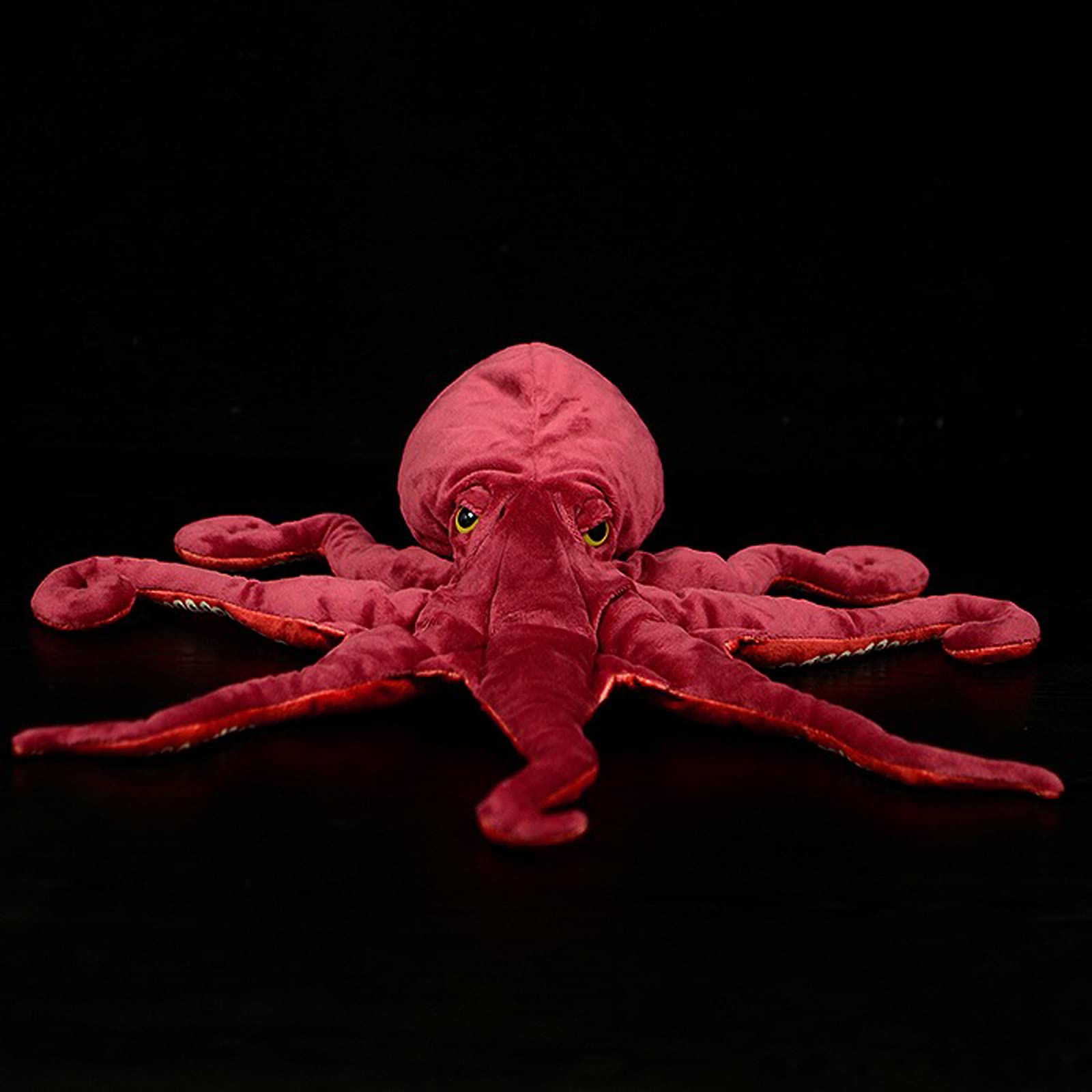18 Inch Realistic Red Octopus Plush Toy - Ultra Soft Lifelike Stuffed Animal, Deep Sea Creature Simulation for Kids, Perfect Gift for Birthdays & Christmas | Great for Cuddling, Room Decor & Imaginative Play