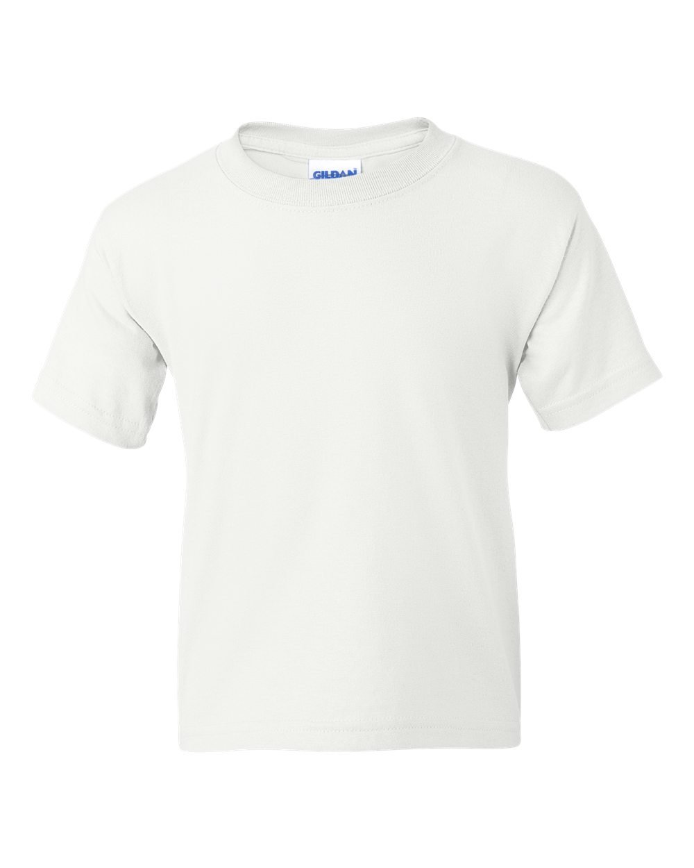 Gildan Boys DryBlend T-Shirt 5-Pack (G800B) - White, Size S - Soft Cotton Short Sleeve Tees for School, Sports & Everyday Wear