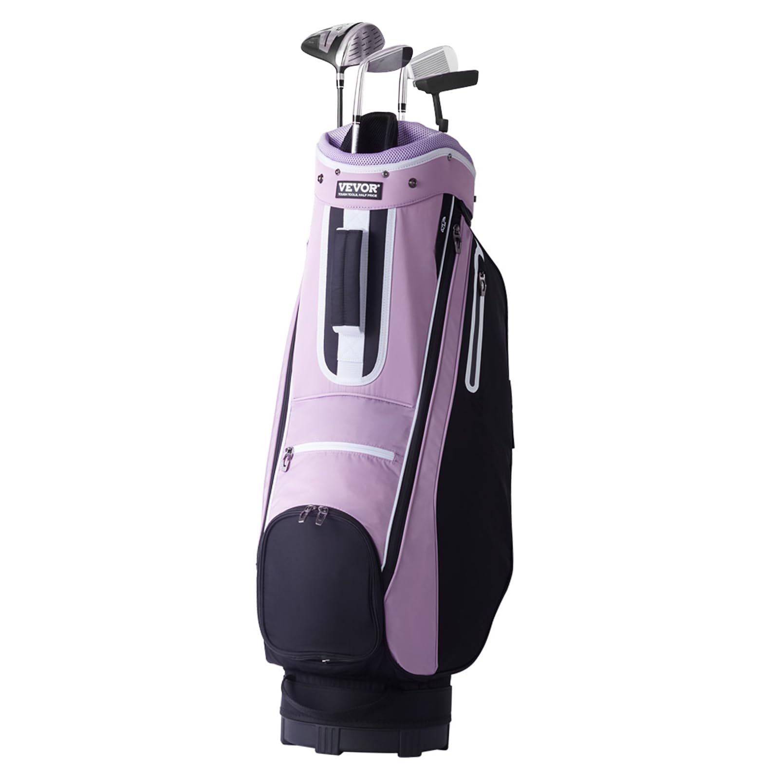 VEVOR 14-Way Golf Cart Bag with Stand - Premium Durable Golf Bag with Organizer Divider Top, Handles, Dust Cover & Detachable Dual Strap for Men & Women - Perfect for Golf Courses, Driving Ranges & Tournaments