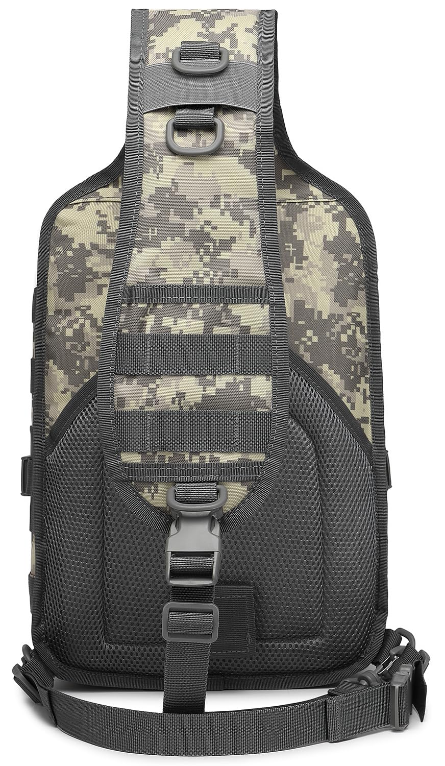 ATBP Tactical Sling Backpack - Military Molle Shoulder Bag for Men, 15L Crossbody Pack - Perfect for Hiking, Travel & Outdoor Adventures
