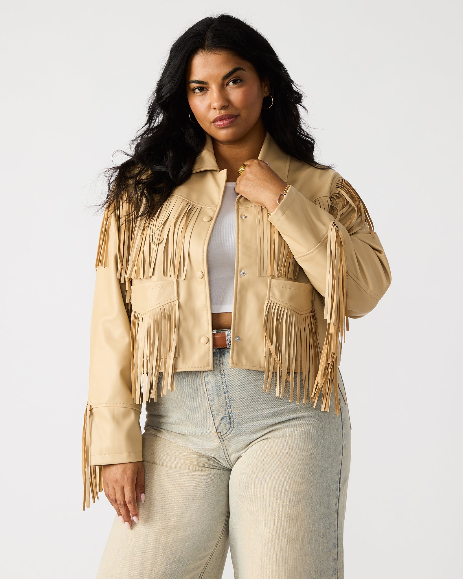 HALIA Women's Lightweight Jacket in Tan - Perfect for Outdoor Hiking, Travel & Casual Wear