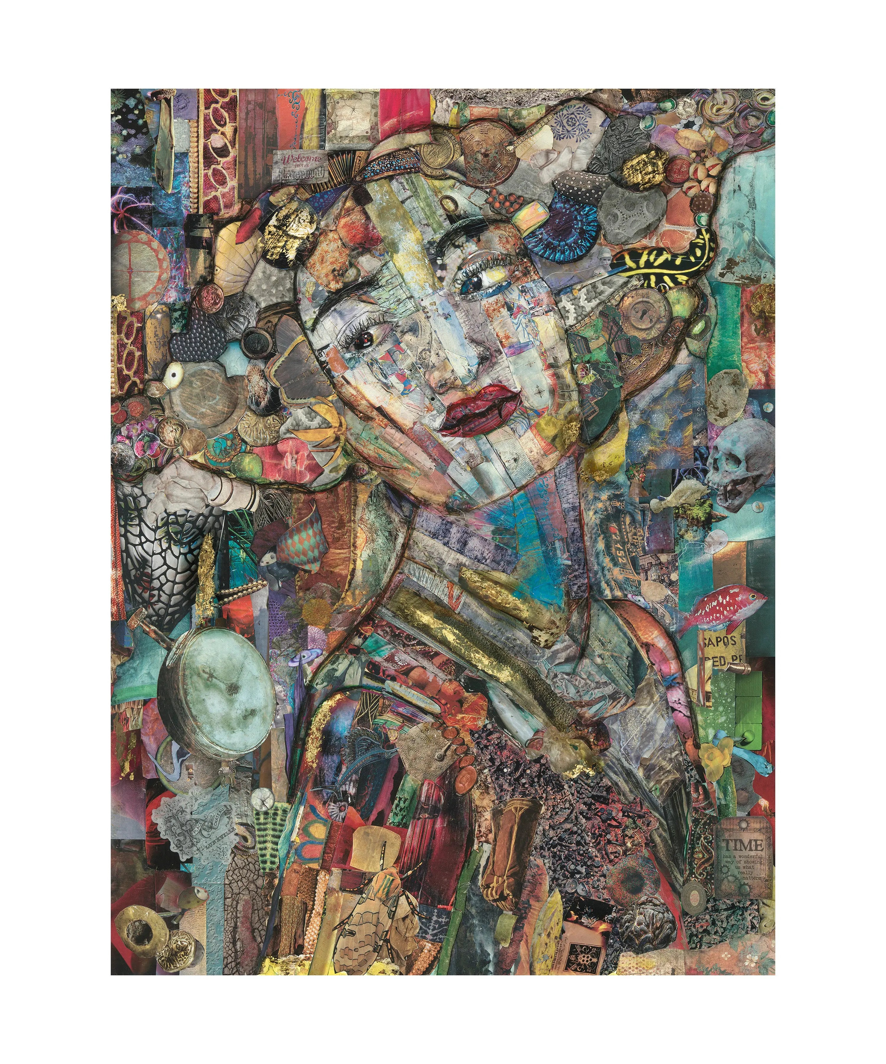 Grace - Hand Embellished Limited Edition Fine Art Print | Wall Decor for Living Room, Bedroom & Office | Premium Home Decoration Gift