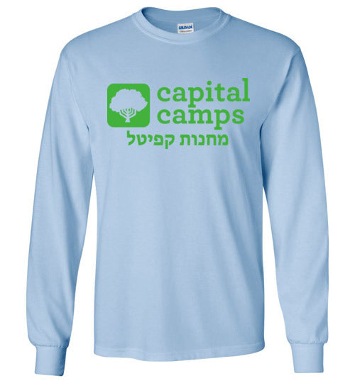 Premium Long Sleeve T-Shirt for Men & Women | Soft Cotton Green Rectangle Print | Casual Wear, Layering & Outdoor Activities