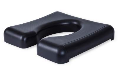 50mm Thick Polyurethane Open Padded Seat Overlay - Comfortable Cushion for Office Chairs, Car Seats, and Wheelchairs - Relieves Pressure & Improves Posture