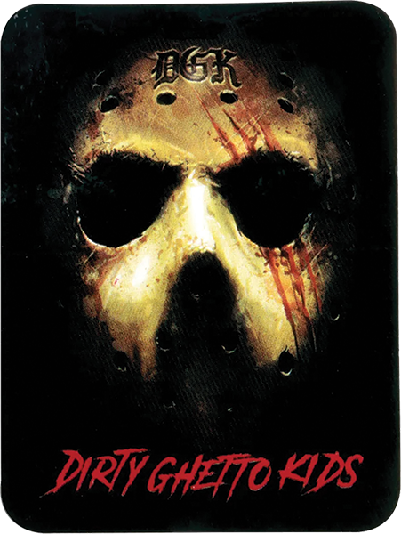 DGK Slasher Sticker - Premium Skateboard Decal - Single Pack - Perfect for Skateboards, Laptops, Helmets & DIY Projects