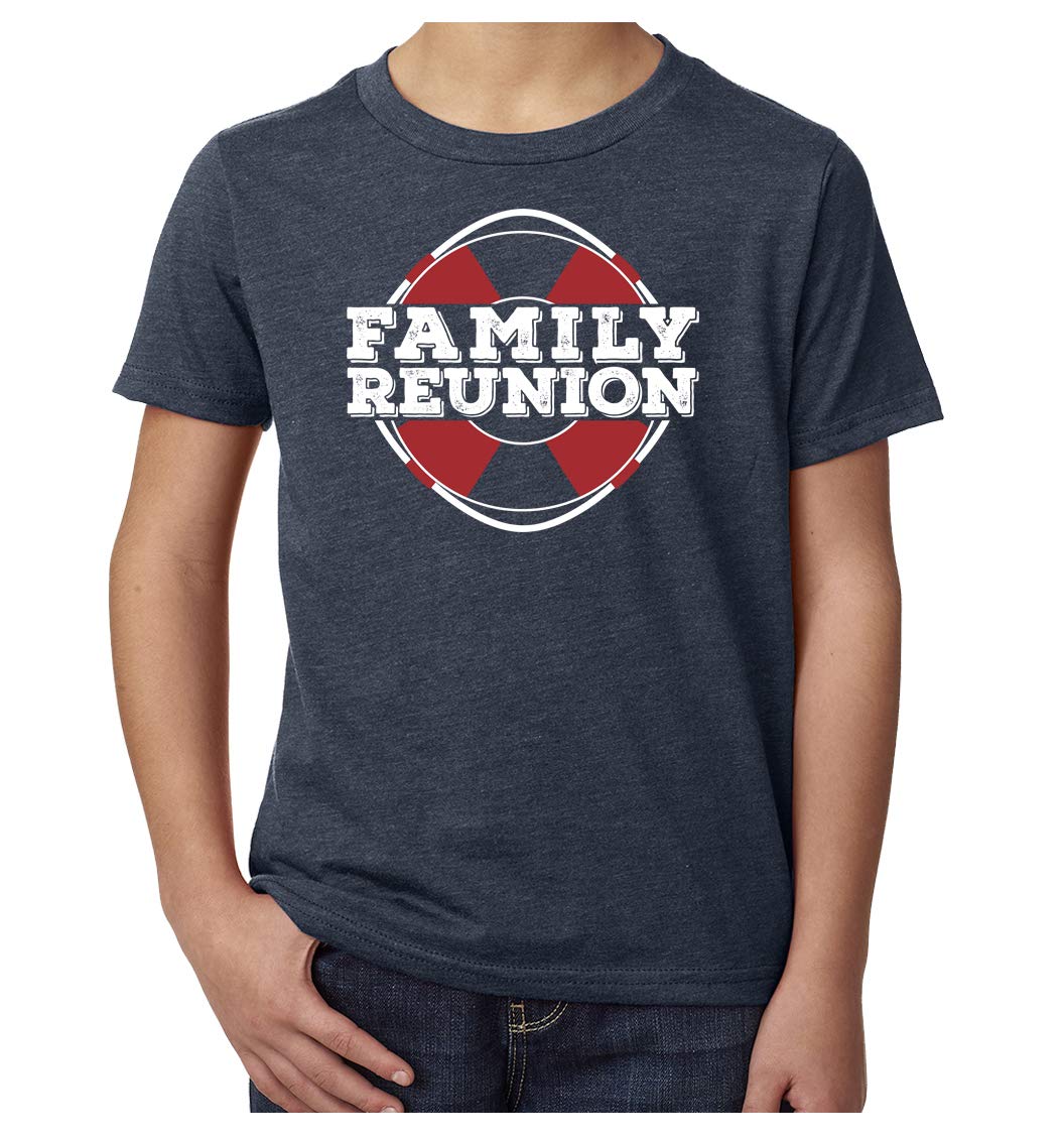 Life Raft Family Reunion Youth T-Shirts - Comfortable Cotton Tees for Kids & Teens - Perfect for Family Gatherings, Beach Vacations and School Events