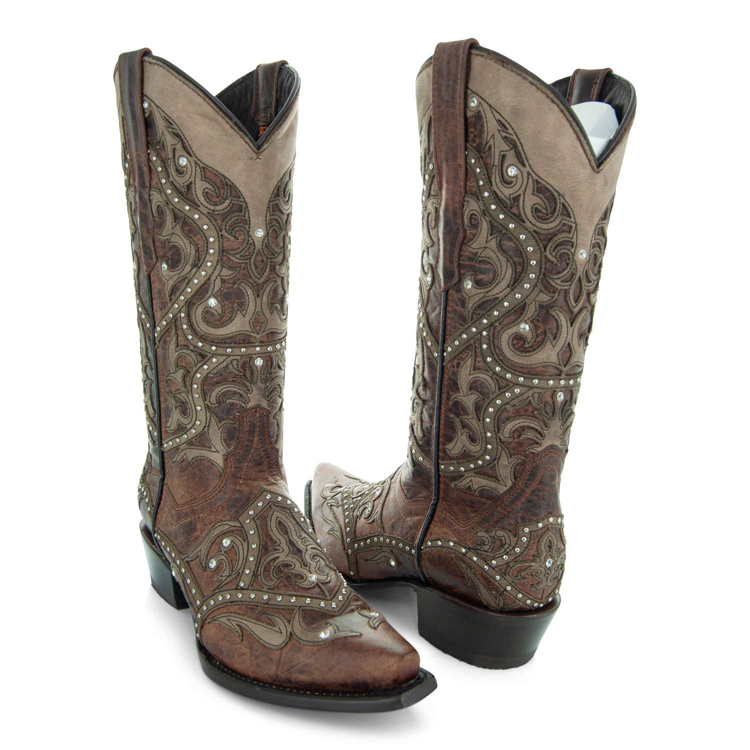 Soto Boots Women's Lola Fashion Cowboy Boots M50047 - Stylish Western Ankle Boots for Country Dancing, Rodeo & Casual Wear