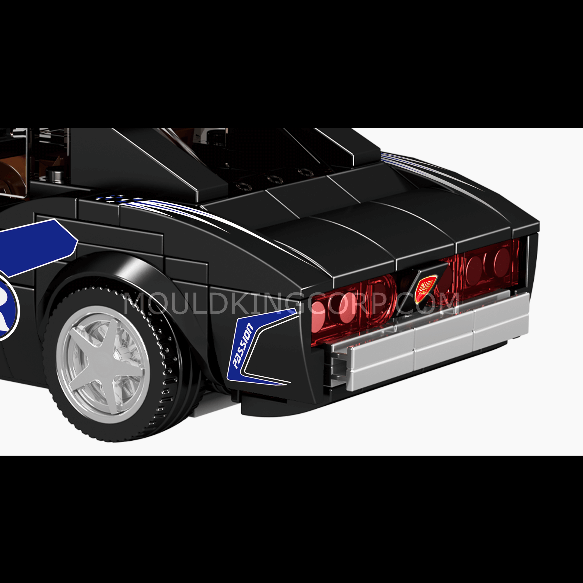 Mould King 27049 RT NARC Police Car Building Set - 346 Pcs STEM Toy for Kids & Adults | Creative Gift for Car Lovers, Fun DIY Project for Family Bonding & Office Desk Display