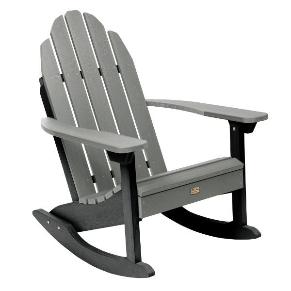 Premium Adirondack Rocking Chair - Solid Wood Outdoor Rocker for Patio, Garden & Porch - Comfortable & Durable for Relaxing, Reading & Enjoying Nature