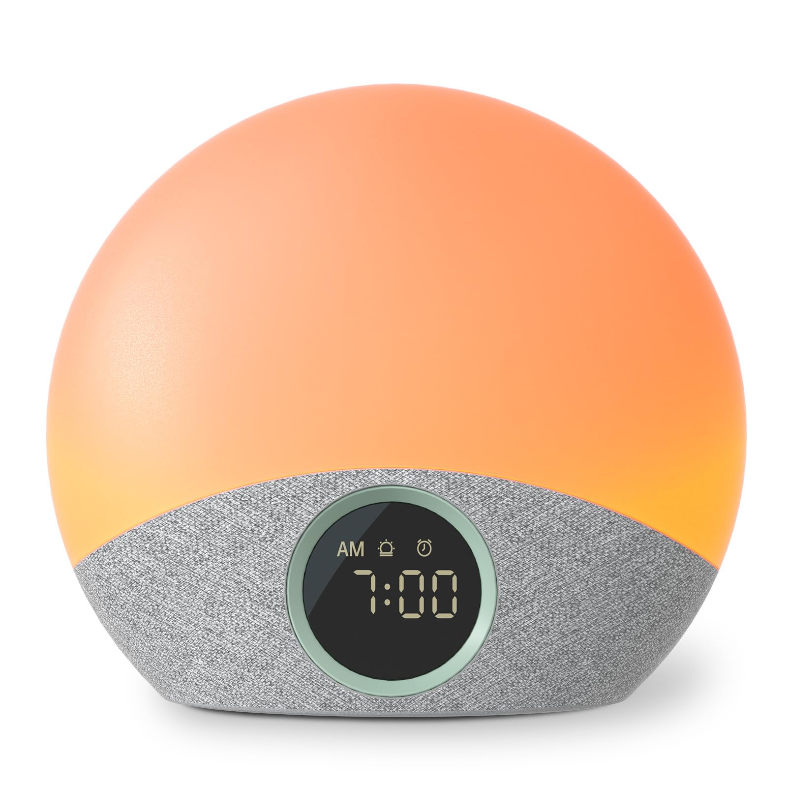 Momcozy Sunrise Alarm Clock & White Noise Machine for Adults & Babies - Dimmable Night Light, 30 Soothing Sleep Sounds, 7 Color Options - Ideal for Heavy Sleepers & Nursery Bedrooms | Perfect for Gentle Wake-Ups, Relaxation & Better Sleep