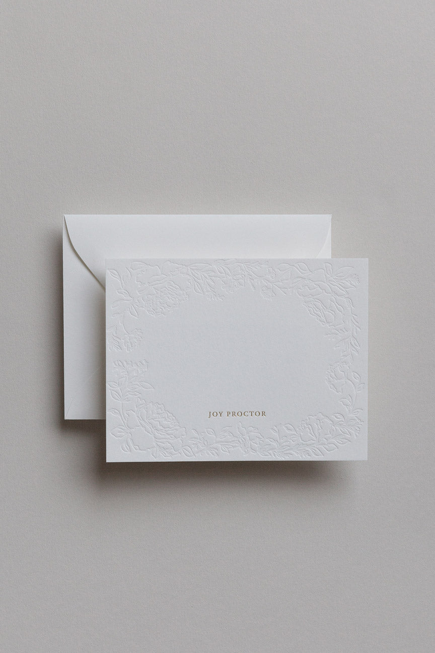 Personalized Stationery Set - Custom Name & Monogram - Elegant Writing Paper for Letters, Notes & Invitations - Perfect for Weddings, Thank You Cards & Special Occasions
