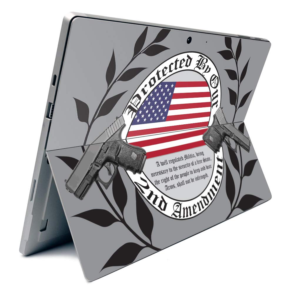 Premium Carbon Fiber Skin for Microsoft Surface Pro 7 - Protective Vinyl Wrap with Textured Finish | Easy to Apply & Remove | Made in USA | Perfect for Work, Travel & School Protection