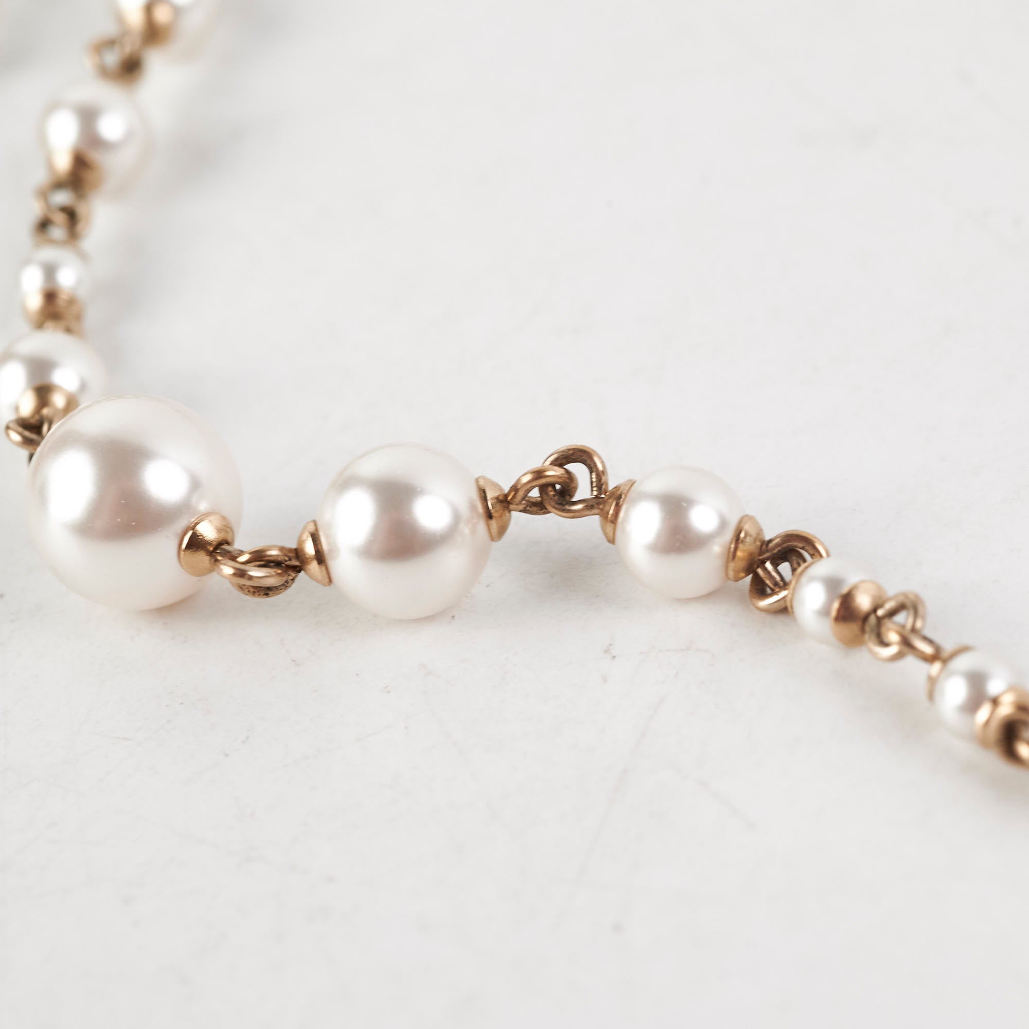Chanel Long Pearl Necklace 23A - Elegant Luxury Pearl Jewelry for Women | Perfect for Weddings, Parties & Special Occasions