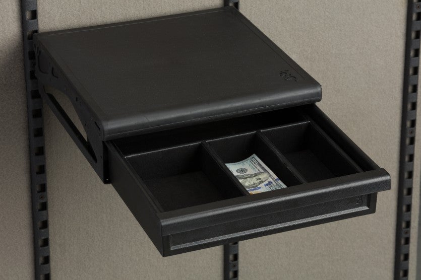 Browning Axis Drawer with Money & Passport Insert 154148 - Compact Travel Wallet for Cash, Cards & Documents | Perfect for Business Trips & International Travel