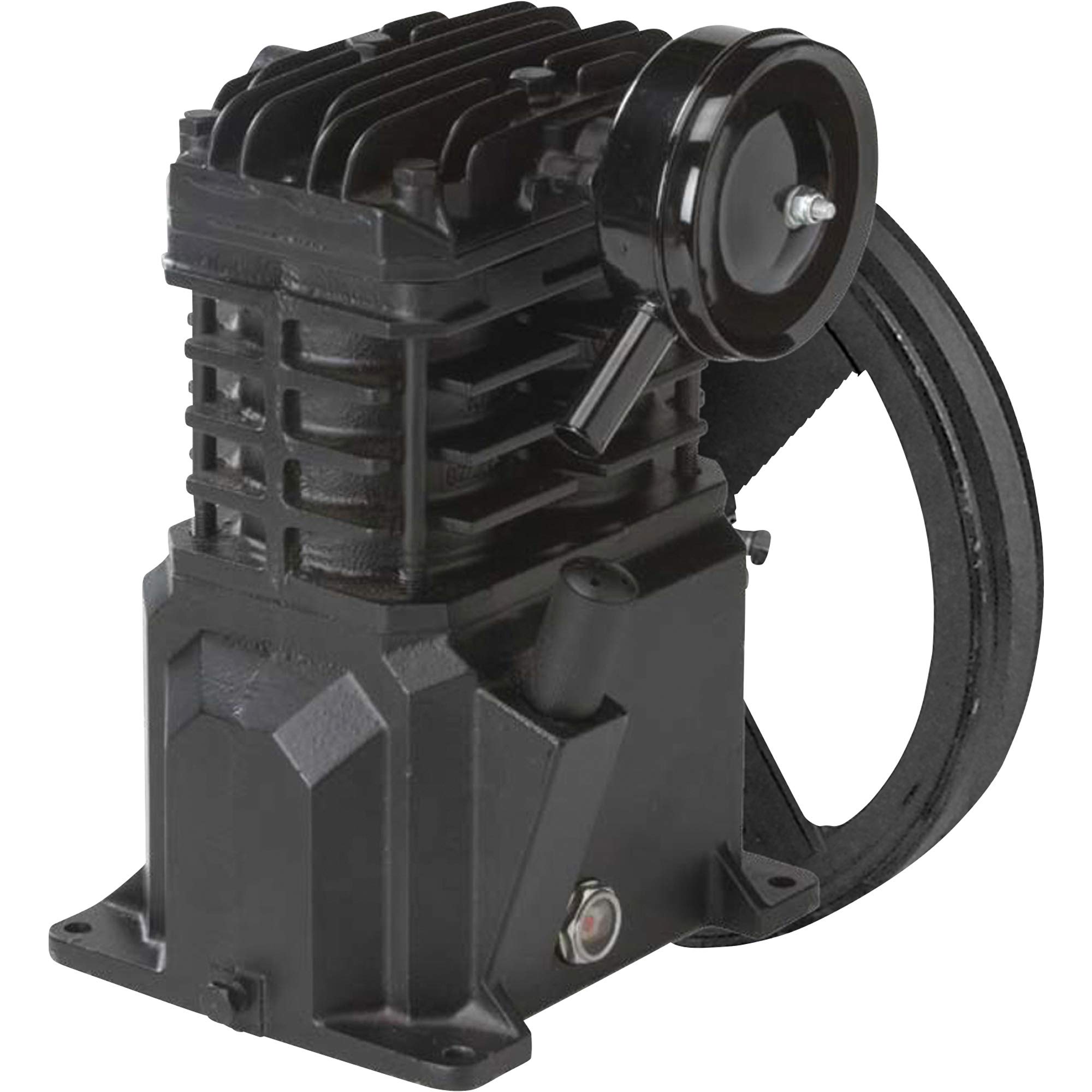 Campbell Hausfeld 2 HP Air Compressor Pump with Flywheel (VT4823) - Ideal for Home Garage, Workshop & DIY Projects