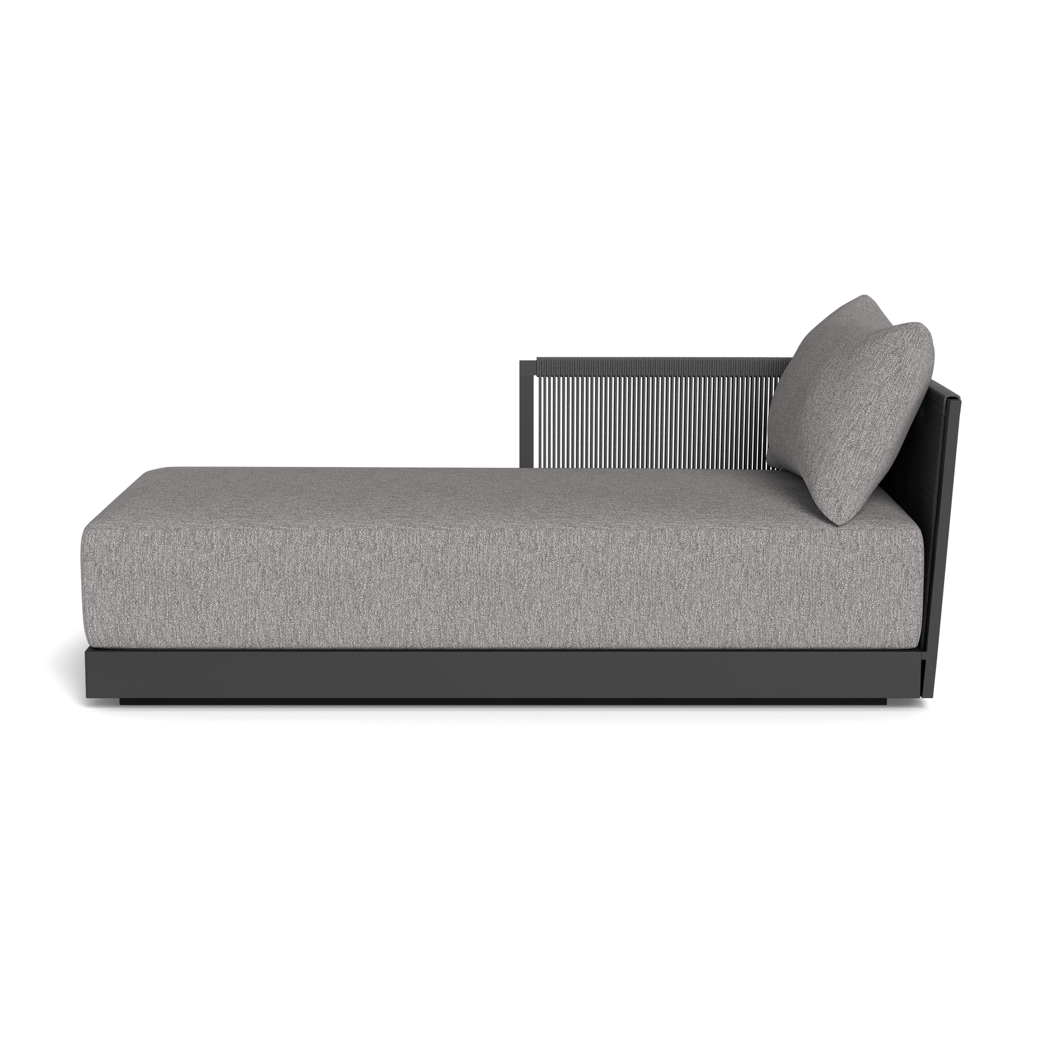Antigua Chaise Lounge Left - Modern Outdoor Patio Furniture for Relaxing in Your Garden or Poolside