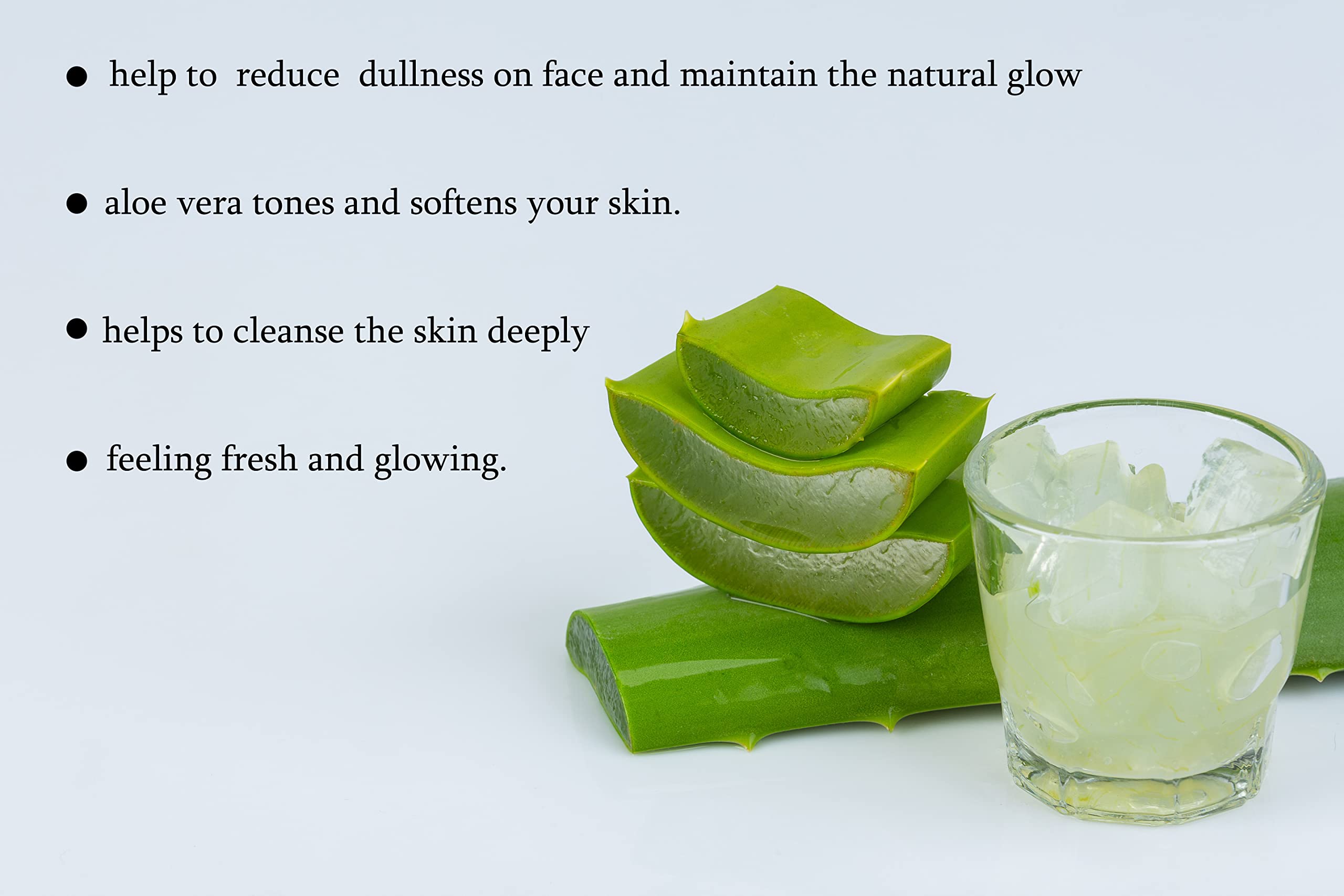 LUPBON Aloe Vera Face Wash for Acne & Pimples - 100ml Gentle Cleanser for Oily & Sensitive Skin - Perfect for Daily Skincare Routine & Breakout Prevention