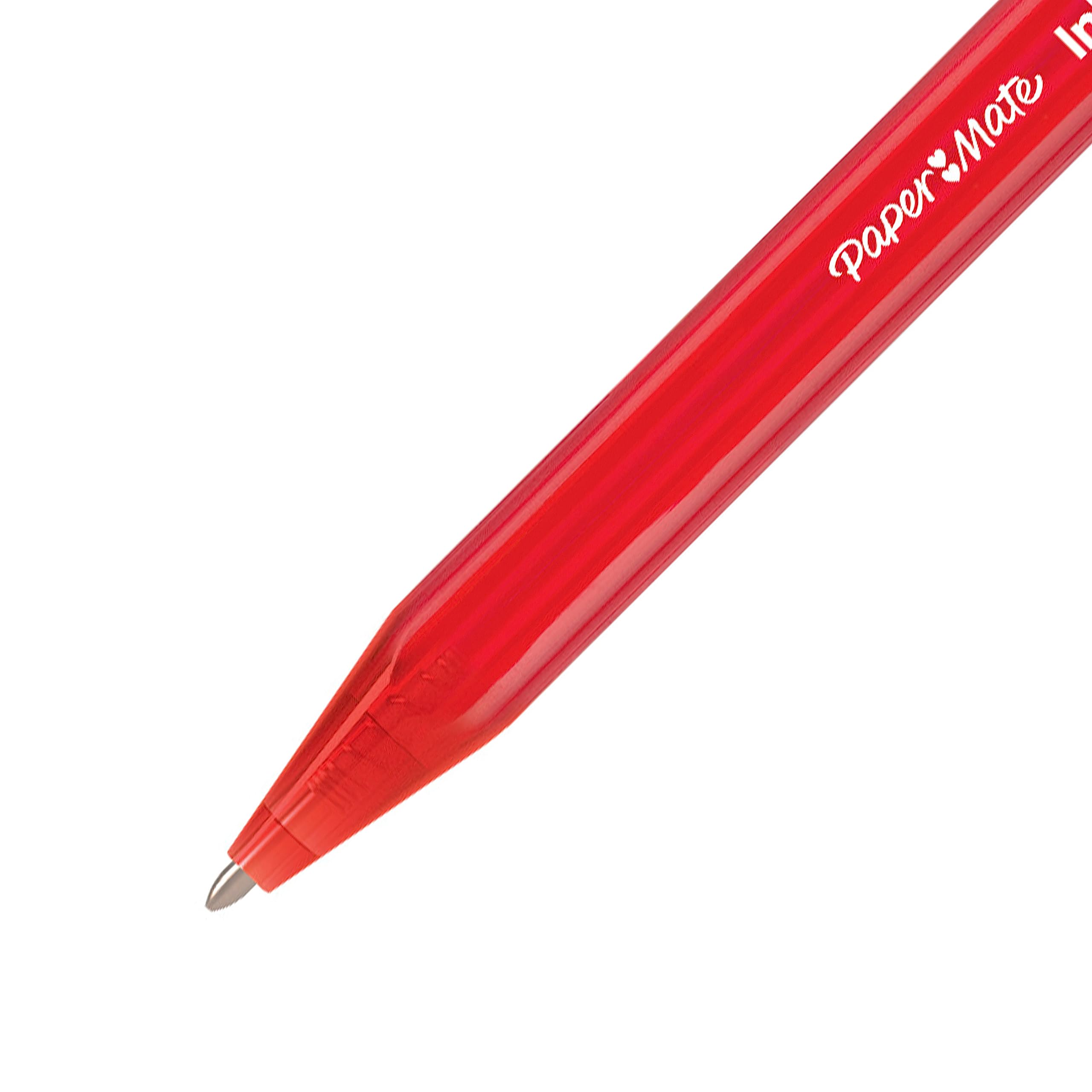 Paper Mate InkJoy 100RT Retractable Ballpoint Pens - Medium Point (1.0mm) - Red Ink - 20 Count Pack - Smooth Writing for Office, School & Note Taking