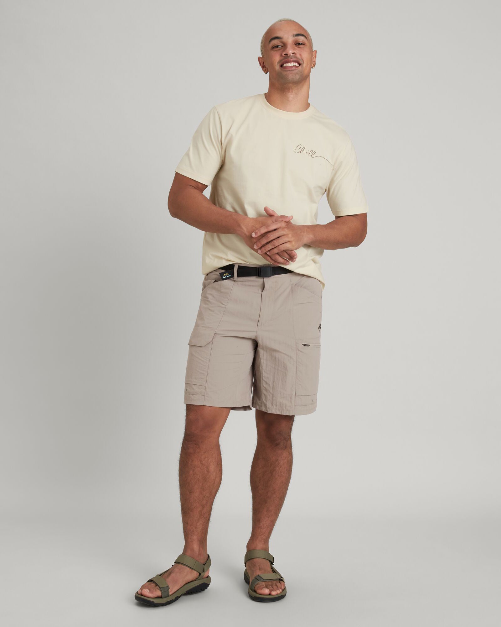 EVRY Men's Cargo Shorts for Hiking - Lightweight Quick-Dry Outdoor Adventure Pants with Multiple Pockets - Perfect for Camping, Travel & Summer Activities