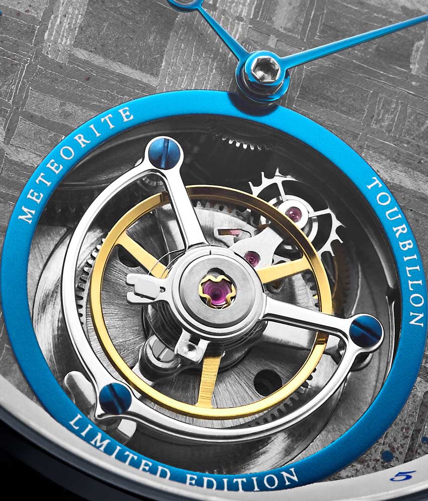 Galactic Labyrinth 42mm Tourbillon Watch - Luxury Automatic Mechanical Timepiece for Men - Perfect for Formal Events, Business Meetings & Collector's Display