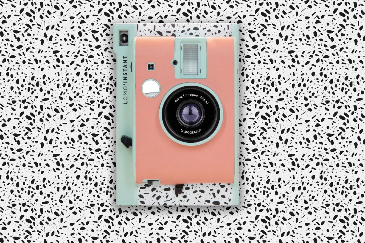 Lomography Lomo'Instant Camera & Lenses Milano Edition - Retro Instant Film Camera with 3 Creative Lenses for Travel, Parties & Vintage Photography