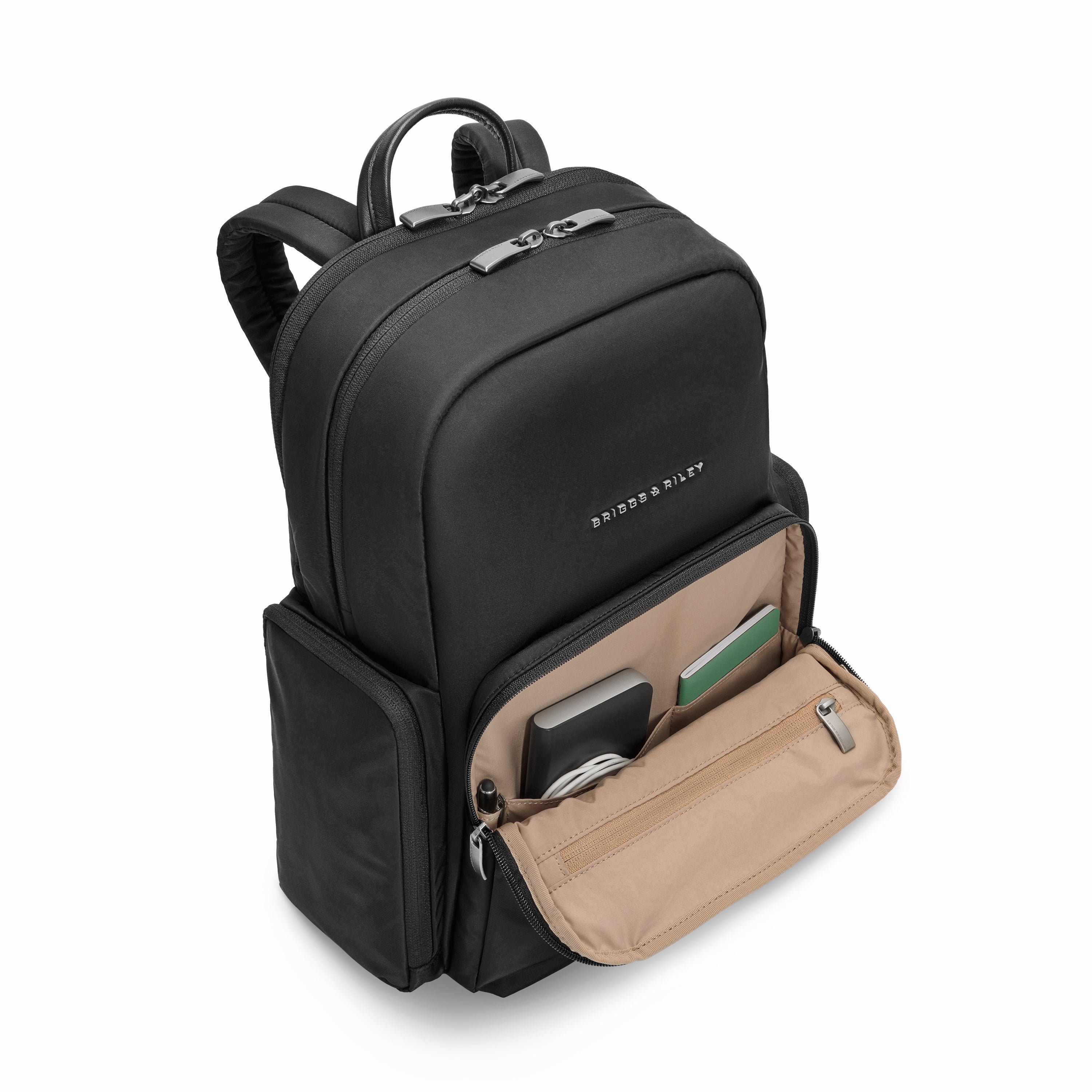 Briggs & Riley Rhapsody 2.0 Medium Backpack - Durable Travel Backpack for Business & Commuting - Water-Resistant Laptop Backpack with USB Port - Perfect for Work, School & Air Travel