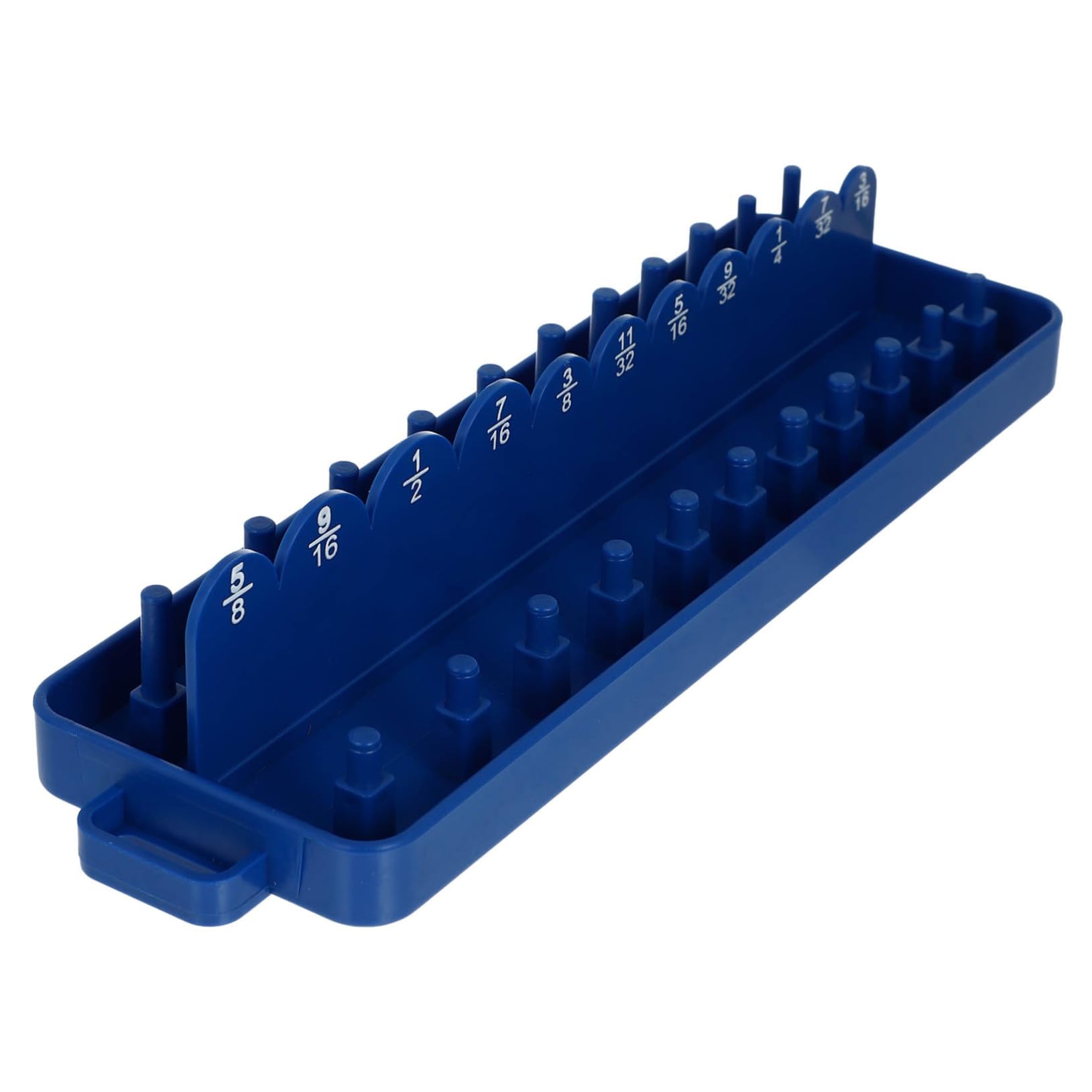 DOITOOL Plastic Socket Organizer - Wrench Socket Storage Rack with Inserting Slots for Efficient Tool Organization | Perfect for Garage, Workshop & DIY Projects