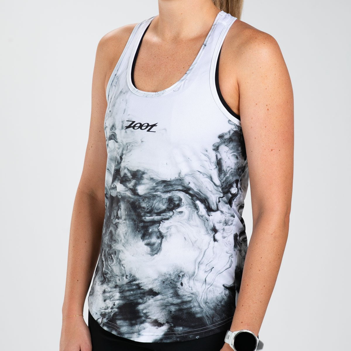 Women's Elite Run Singlet - Breathable White Hot Performance Top for Running & Racing | Lightweight Athletic Tank for Marathon Training & Workouts