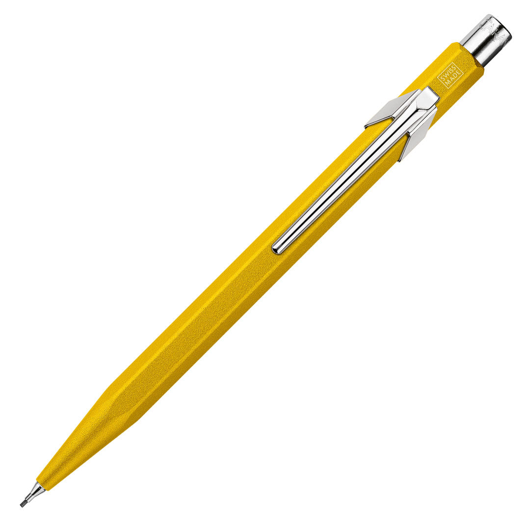 Caran d'Ache 844 Colormat X Mechanical Pencil - Yellow | Premium Drafting & Sketching Tool for Artists & Designers | Perfect for Drawing, Writing & Technical Work