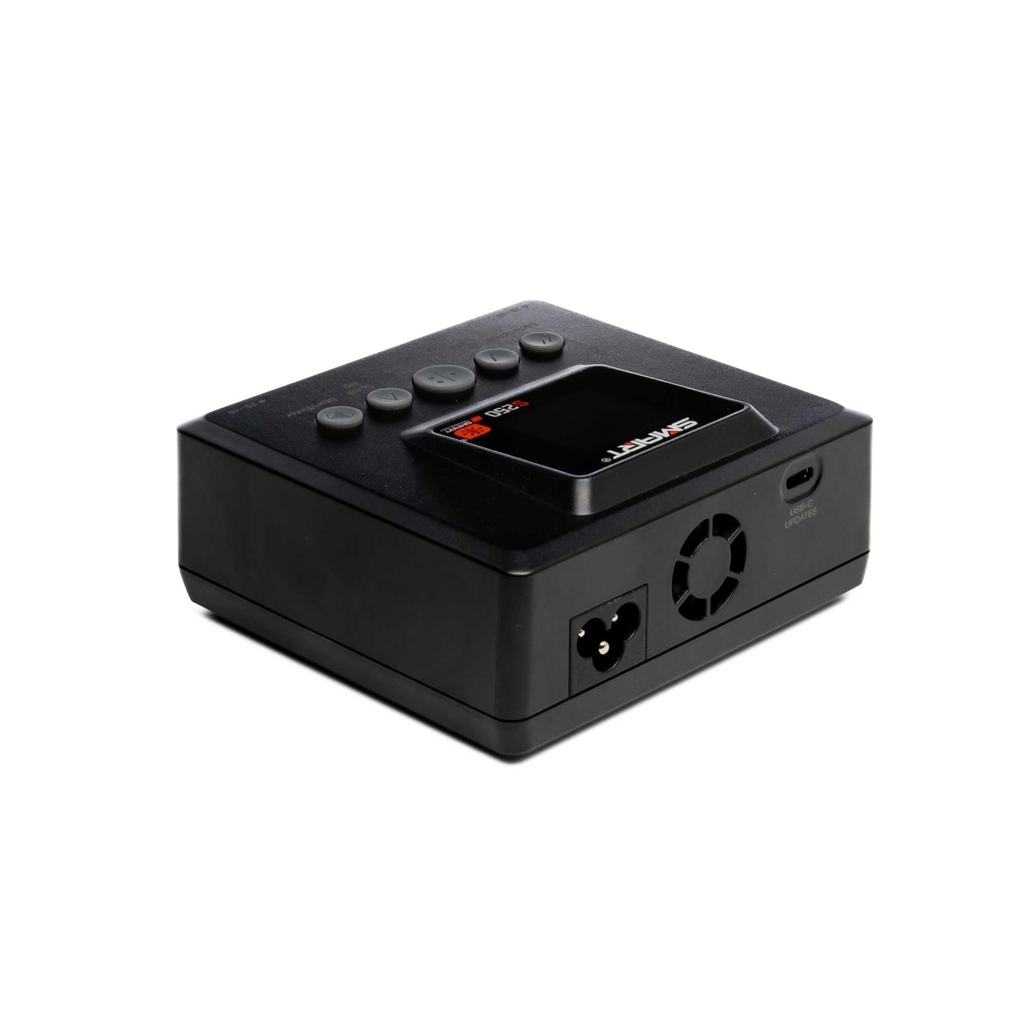 Spektrum SMART S250 AC Charger - 2x50W Dual Port Fast Charging for RC Cars, Drones, and LiPo Batteries (SPMXC2060) - Perfect for Hobbyists and Racing Enthusiasts