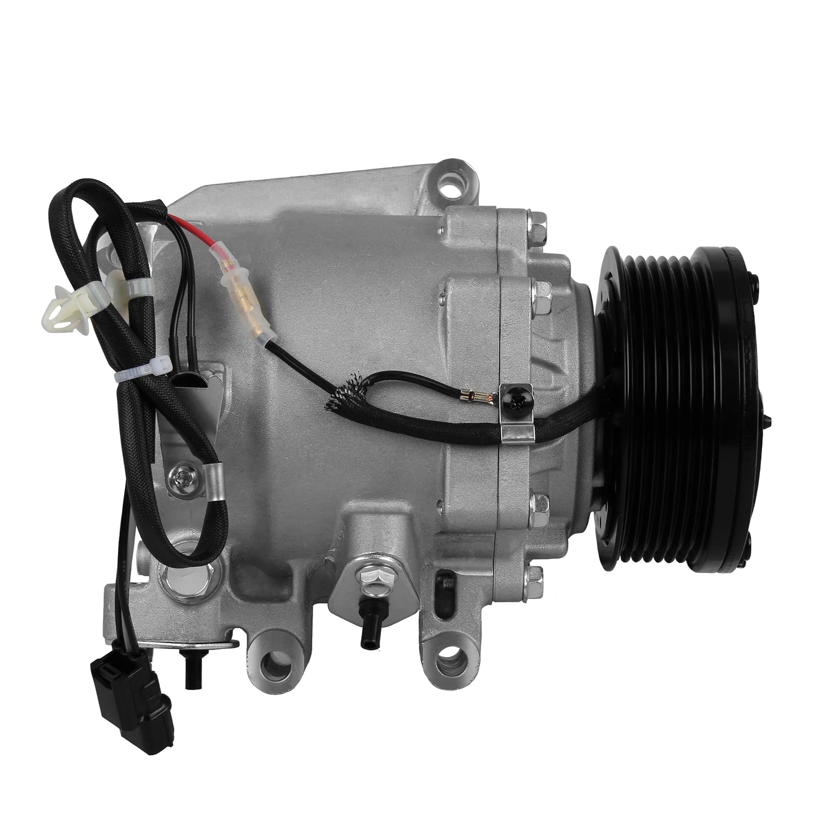 High Performance AC Compressor with Clutch for 2006-2011 Honda Civic 1.8L | 3-Pin Plug Replacement | Perfect for Summer Cooling & Auto AC Repair